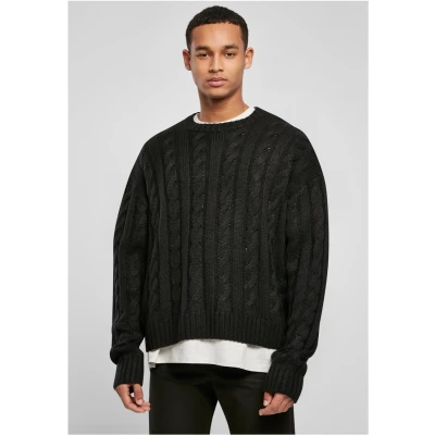 Afbeelding van Urban Classics Boxy Sweater/trui S Zwart