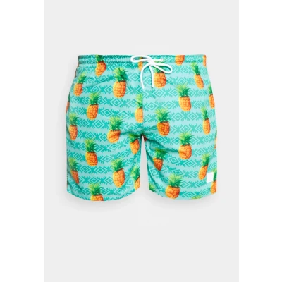 Afbeelding van Urban Classics B T Pattern Zwemshorts, Heren, Maat: 3XL, Mint