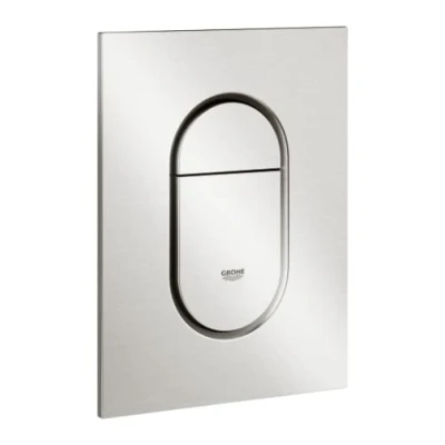 Afbeelding van Grohe Arena Cosmopolitan bedieningsplaat 2 knops verticaal Supersteel