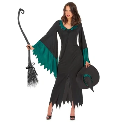 Afbeelding van &quot;Toverheksen outfit voor vrouwen Verkleedkleding One size&quot;