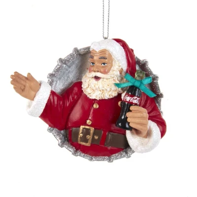 Afbeelding van Orn.plc coca cola kerstman dop l7cm