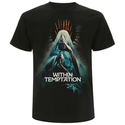 Afbeelding van Within Temptation Bleed Out Veil Heren T shirt XL Zwart