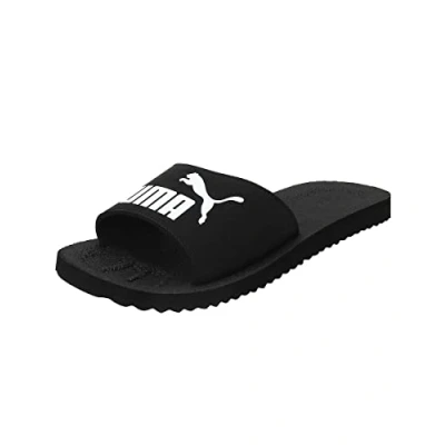 Afbeelding van Purecat sandalen, Zwart/Wit, Maat 47 PUMA