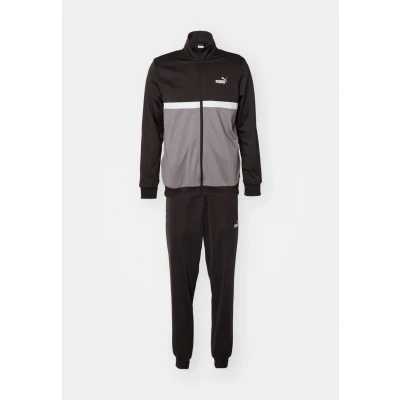 Afbeelding van Puma Colorblock SUIT SET Trainingspak, Heren, Maat: XL, Black