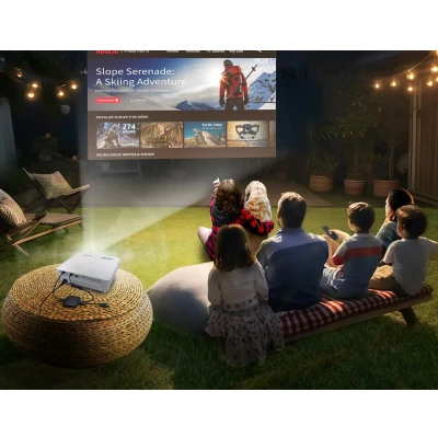 Afbeelding van Acer H6816ATV Android DLP tv projector (4K UHD (3840 x 2160 pixels) 4000 ANSI lumen, contrast 10.000:1, 3D, Keystone, 1 luidspreker 10 W, HDMI (HDCP)) wit, thuisbioscoop
