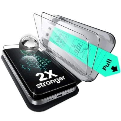 Afbeelding van ESR Lot de 3 films protection d&#039;écran en verre trempé pour iPhone 16 Pro