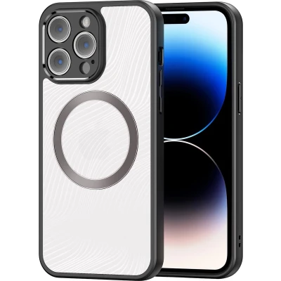 Afbeelding van Dux Ducis Telefoon Hoesje geschikt voor de iPhone 14 Pro Back Cover Aimo Series Zwart