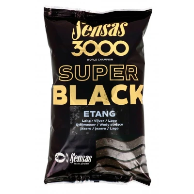 Afbeelding van Sensas 3000 Lokvoer Super Black Etang (1kg)