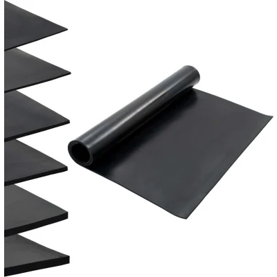 Afbeelding van vidaXL Vloermat anti slip 8 mm 1,2x2 m rubber glad