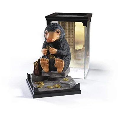 Afbeelding van The Noble Collection Magical Creatures Niffler handbeschilderd magisch wezen #1 officieel gelicentieerd fantastic beasts speelgoed hoge kwaliteit verzamelbare figuren voor kinderen en