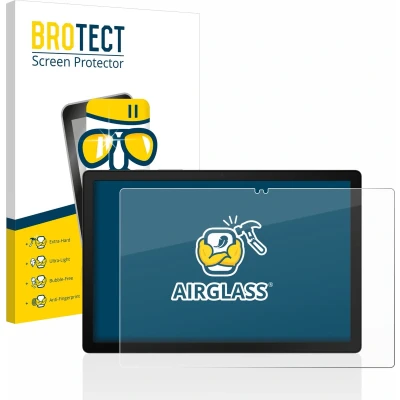 Afbeelding van BROTECT AirGlass kogelwerende glasfolie (1 Stuk, Galaxy Tab A8), Tablet beschermfolie