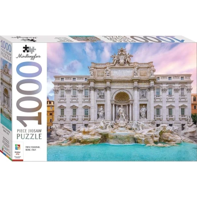 Afbeelding van Hinkler puzzel 1000 stukjes Trevi fontein Rome