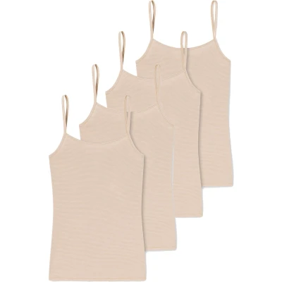Afbeelding van Schiesser Dames spaghettitopje 4 pack Modal Essentials