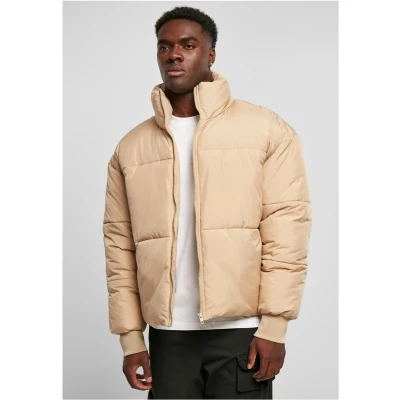 Afbeelding van Urban Classics BIG Puffer Winterjas, Heren, Maat: 4XL, Unionbeige