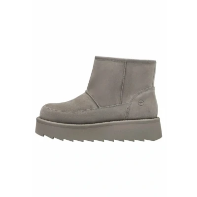 Afbeelding van Tamaris Snowboots, Dames, Maat: 38, Grey Leer