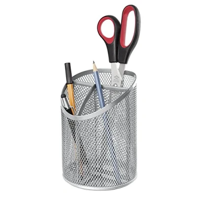 Afbeelding van WEDO 65654 Plantenbak, rond, 3 vakken, zilverkleurig