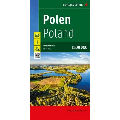 Afbeelding van Polen, Straßenkarte 1:500.000, freytag &amp; berndt