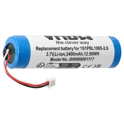 Afbeelding van vhbw Batterij compatibel met Philips Avent SCD843/26, SCD845/26, SCD841, SCD841/26 Babyfoon Babytalker (3400 mAh, 3,7 V, Li Ion)