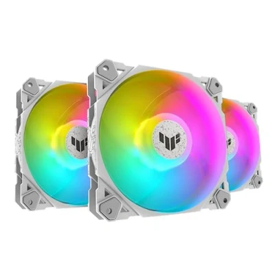 Afbeelding van Asus TUF GAMING TF120 ARGB PC ventilator Wit (b x h d) 120 25 mm Incl. afstandsbediening, LED verlichting