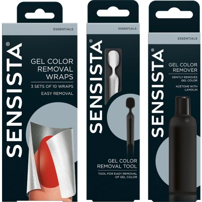 Afbeelding van Sensista All Removal Set Gellak Wraps, Remover en Tool Voordeelset