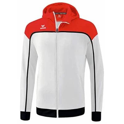 Afbeelding van CHANGE by erima trainingsjack met capuchon wit/rood/zwart / M