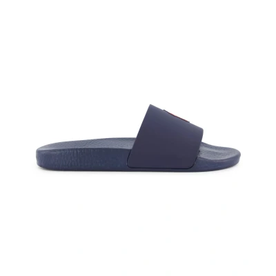 Afbeelding van Polo Ralph Lauren Unisex Badslippers, Maat: 46, Navy/red Kunststof