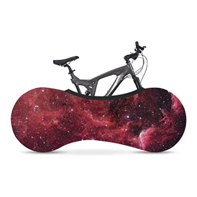 Afbeelding van Indoor Fahrradgarage VELOSOCK, Standard Design&quot;Stardust&quot;, ideal für 26&quot; 29&quot; Fahrräder, 3D stretch, waschmaschinenfest