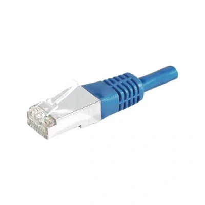 Afbeelding van Exertis Connect Patchkabel S/FTP (PIMF), CAT.6A EIA/TIA, Klasse EA, blauw, 3,0 m met bijzonder smalle (S/FTP, CAT6a, 3 m), Netwerkkabel