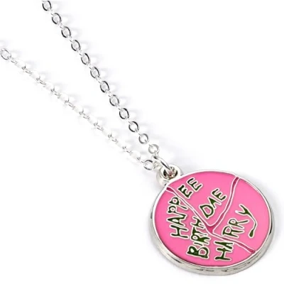 Afbeelding van Harry Potter Happee Birthdae Cake halsketting, één maat, zink, Zink