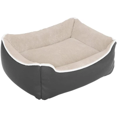 Afbeelding van Sogni e Capricci Nuvola kennel voor honden en katten, 100% polyester, crèmekleurig, 44 x 34 15 cm (buitenmaten)