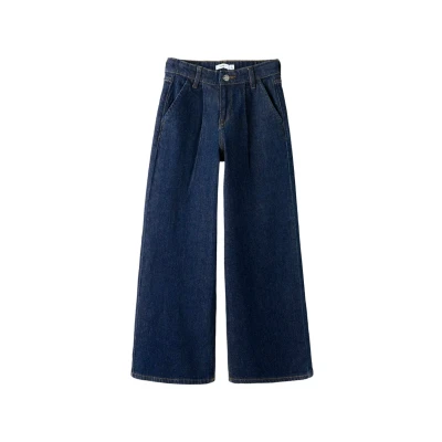 Afbeelding van Name it WIDE fit Relaxed jeans voor kinderen, Maat: 164, Dark blue denim