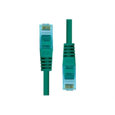Image de ProXtend Cordon de raccordement RJ 45 (M) pour 15 m 6 mm UTP CAT 6a IEEE 802.3at sans halogène, moulé, crochet, bloqué vert
