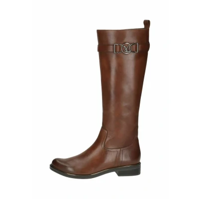 Afbeelding van Caprice Cowboy/Bikerlaarzen, Dames, Maat: 42, Cognac nappa Leer
