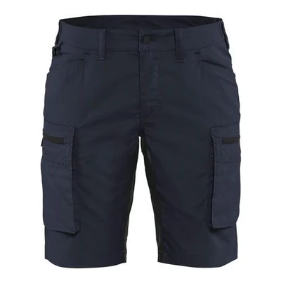 Image de Short services stretch femme marine foncé/noir