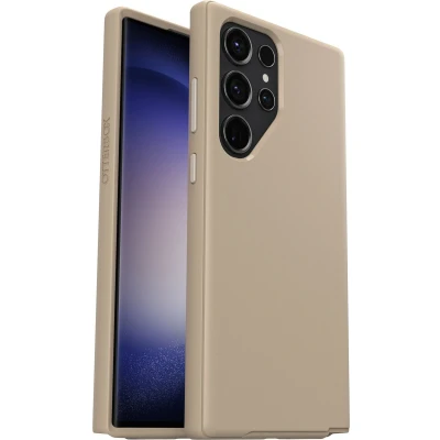 Afbeelding van OtterBox Symmetry hoesje Geschikt voor de Samsung Galaxy S23 Ultra Beige
