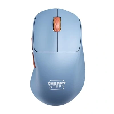 Afbeelding van CHERRY xtrfy M64 Draadloos, Blauw (Draadloze), Muis,