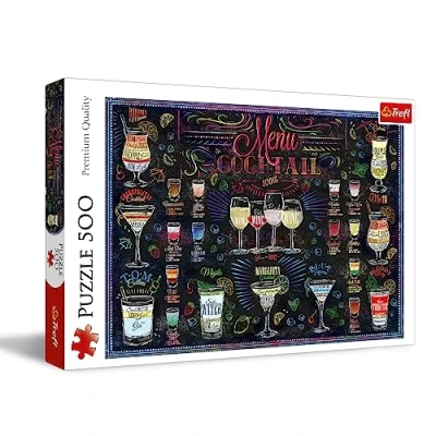 Afbeelding van Trefl Puzzles 500&quot; Cocktail Menu&quot;
