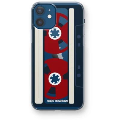 Afbeelding van Case Company® hoesje geschikt voor iPhone 12 mini Here&#039;s your tape Soft Cover Telefoonhoesje Bescherming aan alle Kanten en Schermrand