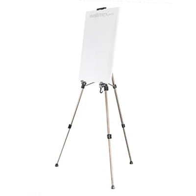 Afbeelding van Mantona Malstaffelei, 150cm Schildersezel Werkhoogte: 52 150 cm Goud