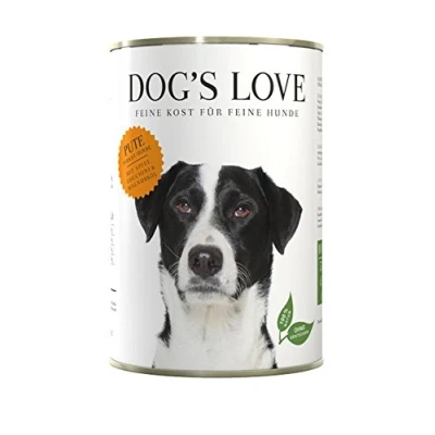 Afbeelding van 6x 400g Dog&#039;s Love Adult Kalkoen Hondenvoer Nat