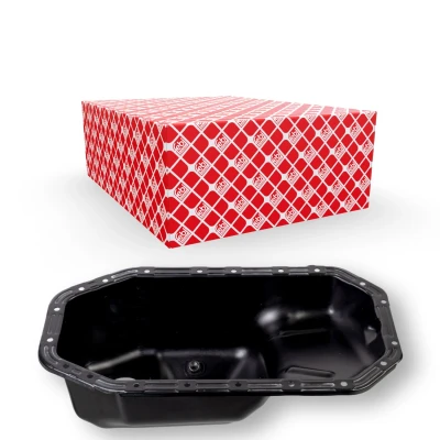Afbeelding van FEBI BILSTEIN 177059 Carterpan Met gat voor oliestandsensor VOLKSWAGEN: Polo V Hatchback, GOLF 6, IV SEAT: Ibiza 4 ST,