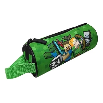 Afbeelding van Theonoi Minecraft Pennenetui voor kinderen, Groene Creeper,