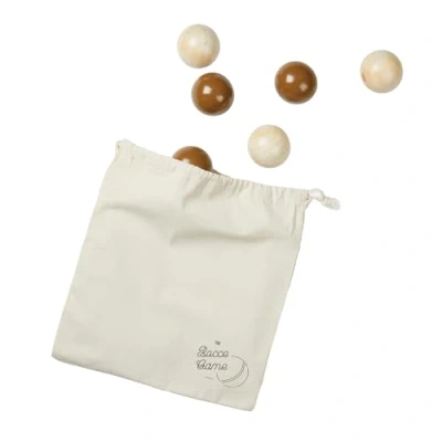 Afbeelding van Vinga Jeu de pétanque en bois (taille unique) (marron)