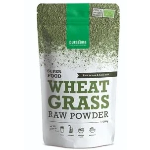 Afbeelding van Wheat grass raw powder (200 Gram)