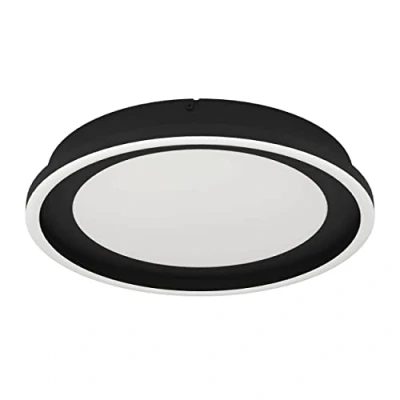 Afbeelding van EGLO Calagrano Plafondlamp LED Ø 38 cm ZwartWit Dimbaar