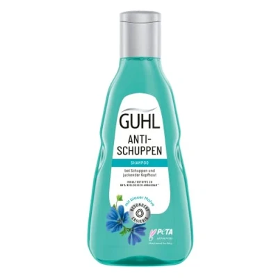 Afbeelding van Guhl Anti roosshampoo Inhoud: 250 ml Verwijdert effectief Haartype: jeukende hoofdhuid Dermatologisch getest Voor mannen en vrouwen