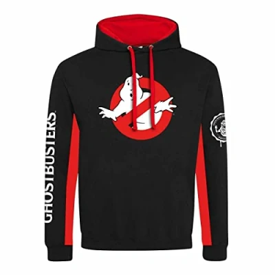 Afbeelding van Henry Tiger Ghostbusters LOGO Stripe Hoodie, Heren, Maat: XXL, Black