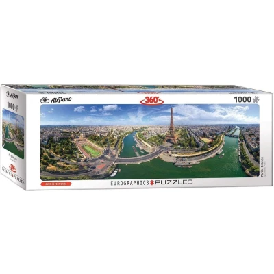 Afbeelding van Parijs Panorama puzzel Frankrijk 1000 stukjes