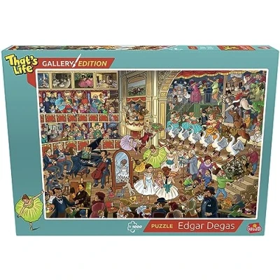 Afbeelding van Goliath That&#039;s Life Gallery Edition: Edgar Degas 1000 Puzzelstukjes Legpuzzel (68x48cm)