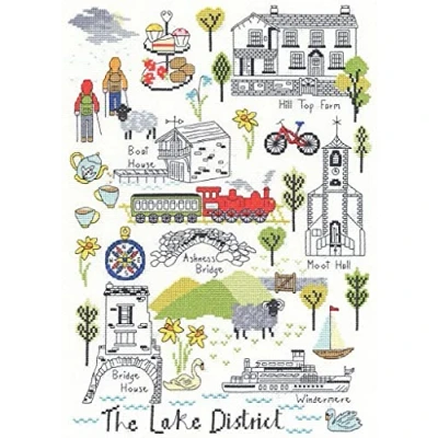 Afbeelding van Borduurpakket Love The Lakes Bothy Threads xls08